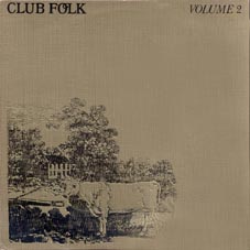 CLUB FOLK 2 PEG RECORDS 1972