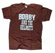 You can still buy Bobby and The Helmets t-shirts