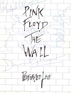 Pink Floyd sigen programme cover