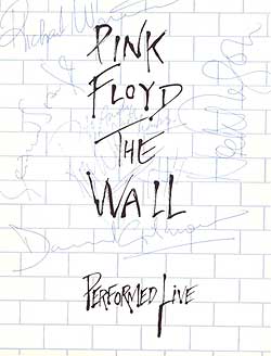 Pink Floyd sigen programme cover