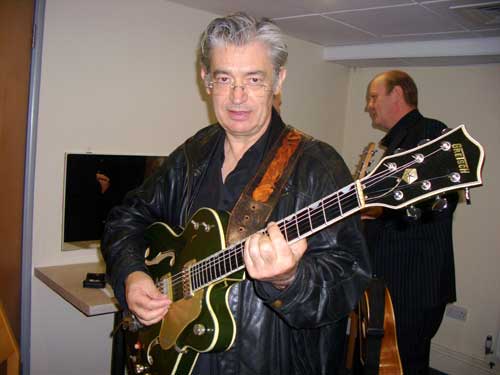 Chris Spedding with Andy Country Club Gretsch