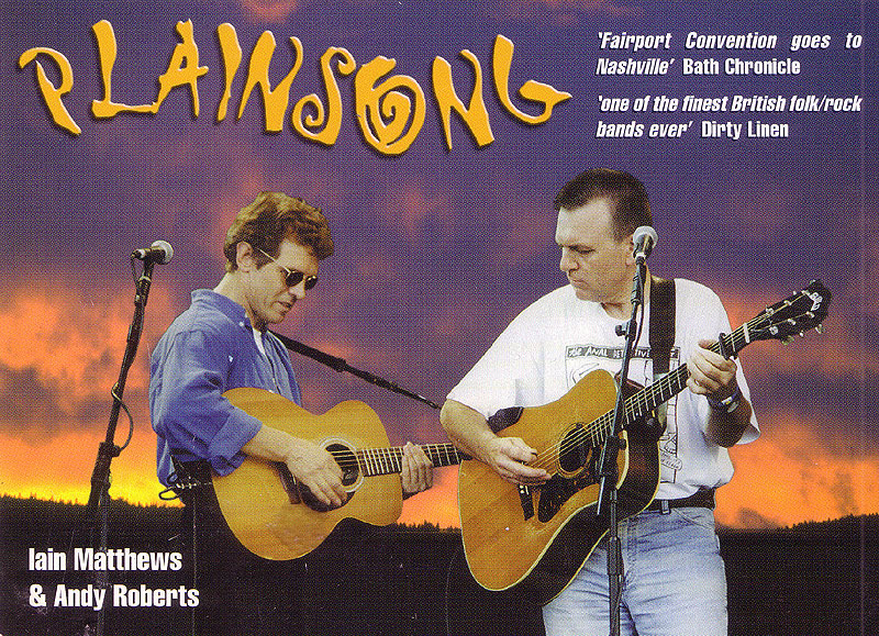 PLainsong as a duo in 2001