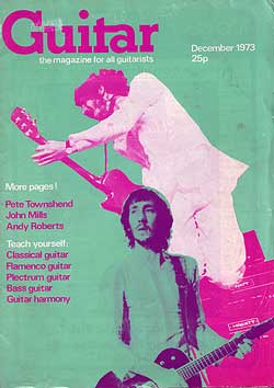 Andy was interviewed for Guitar magazine in December 1973