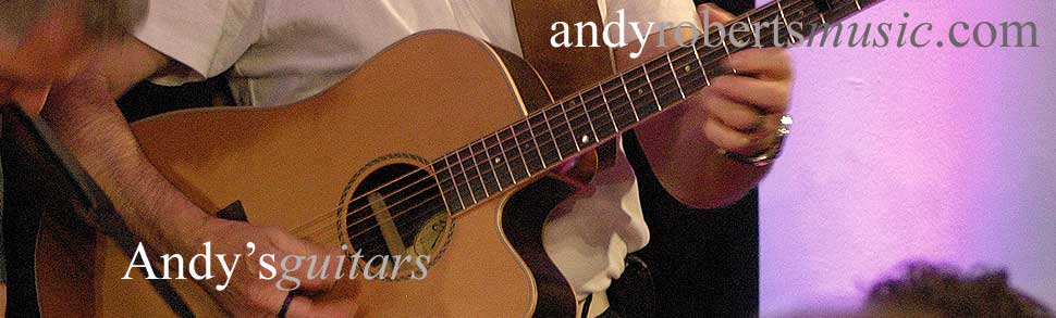 Andy's guitars