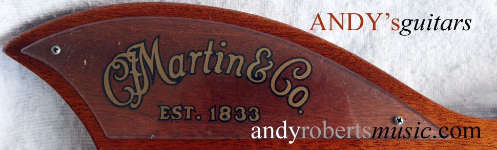 Andy Roberts: Martin Solid Body Prototype page