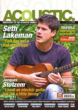 Acoustic guitar magazine cover